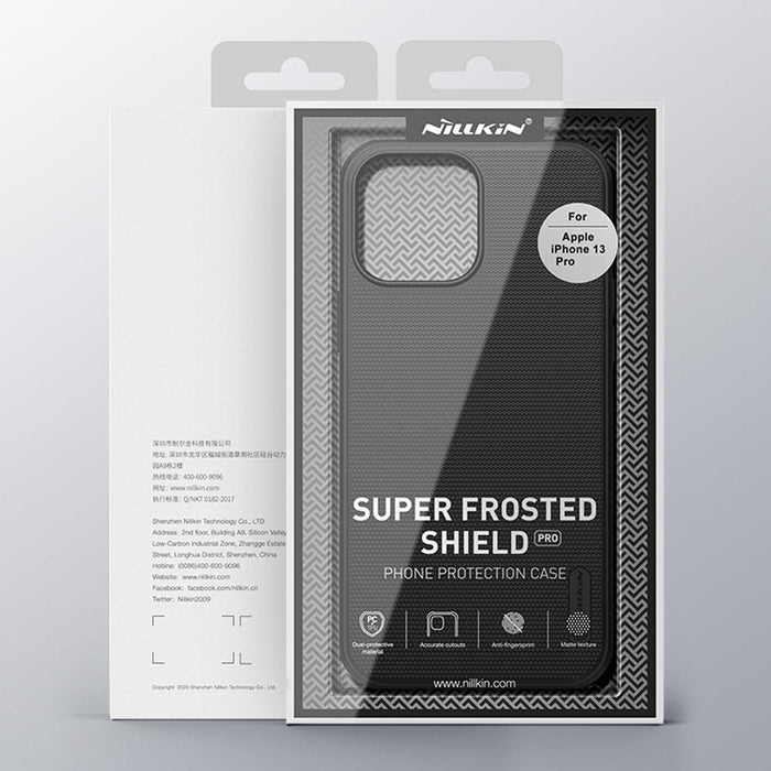 Гръб Nillkin Frosted Shield Pro Magnetic за iPhone 13 Син