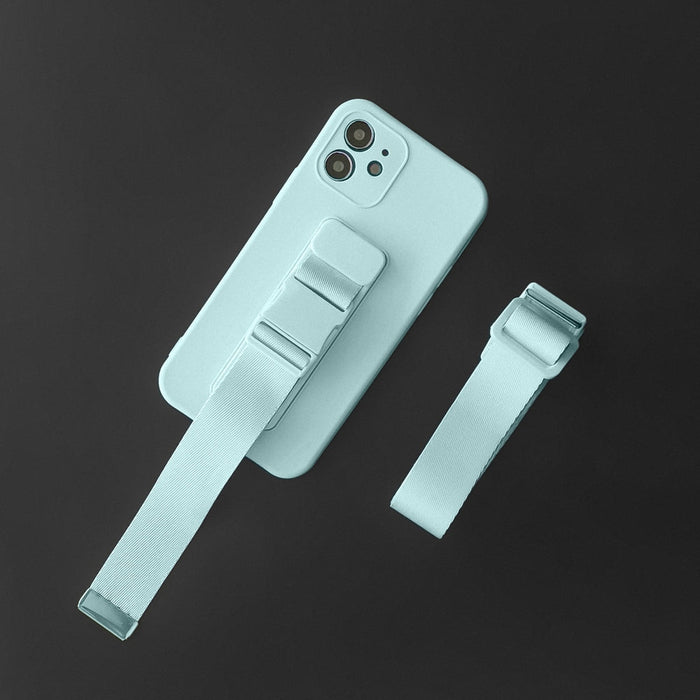Кейс от TPU материал с каишка Rope case за Apple iPhone 11 Pro Max, Розов
