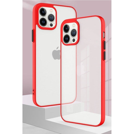 Силиконов кейс Milky Case за Apple iPhone 13 Pro Червен