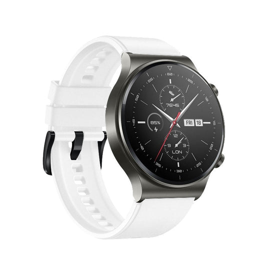 Каишка HQWear Silicone fit за Huawei Watch GT 46mm White