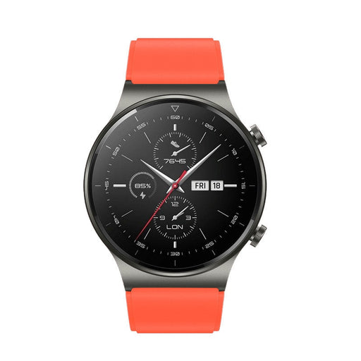 Силиконова каишка за Huawei Watch GT / GT2 Pro оранжева