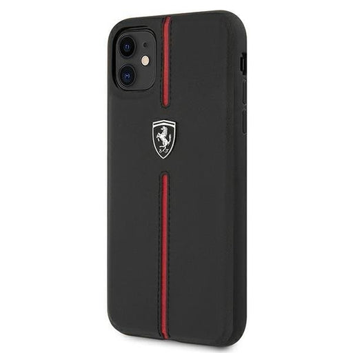 Калъф Ferrari FEOMSHCN61BK Off Track Leather Nylon