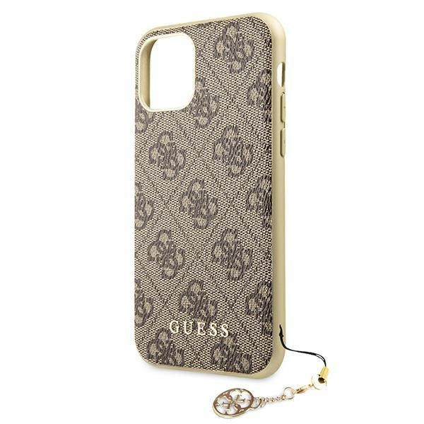 Кейс Guess GUHCN61GF4GBR за iPhone 11 кафяв