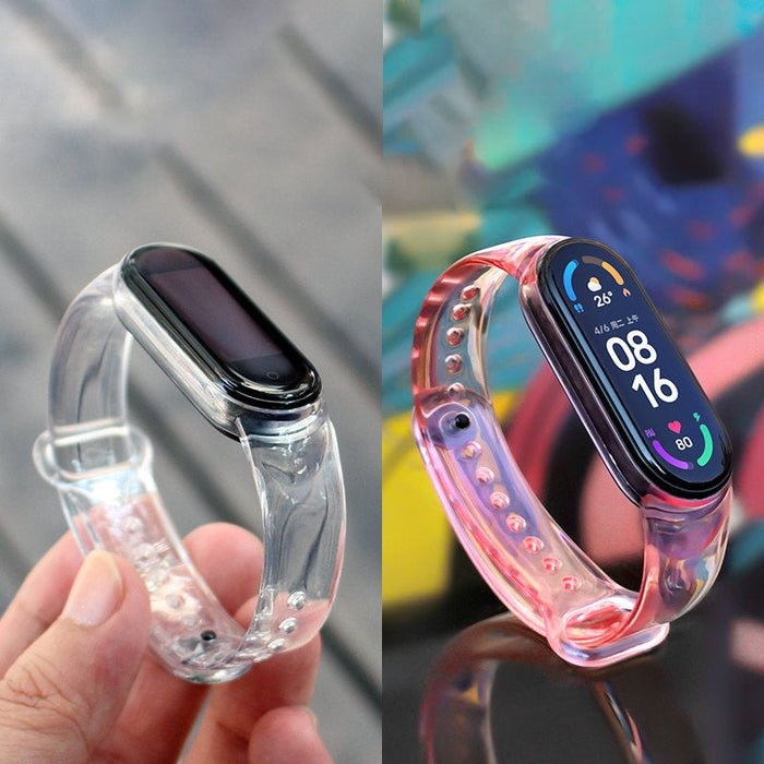 Каишка за Xiaomi Mi Band 5/6 Силиконова синя