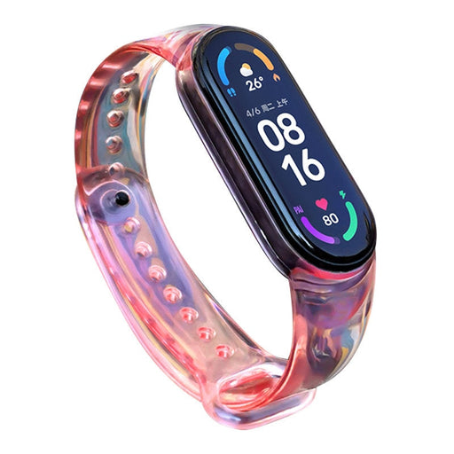 Каишка за Xiaomi Mi Band 5/6 Силиконова червена