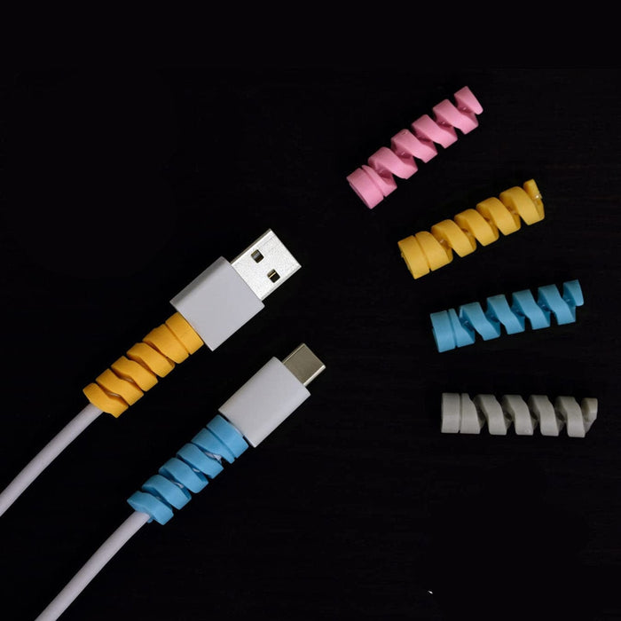 Комплект предпазители за кабел HQWear различни цветове 4бр.