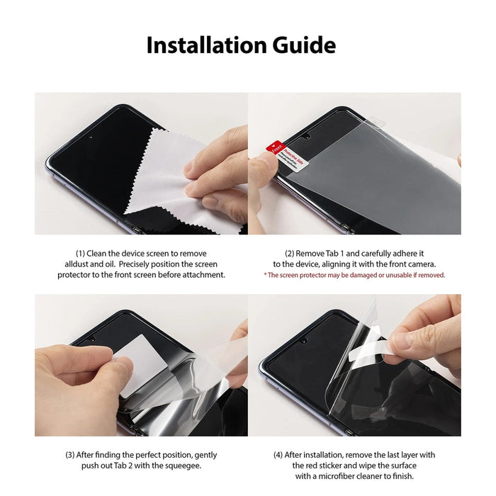 Скрийн протектор Ringke за Samsung Galaxy Z Fold 3 2 броя