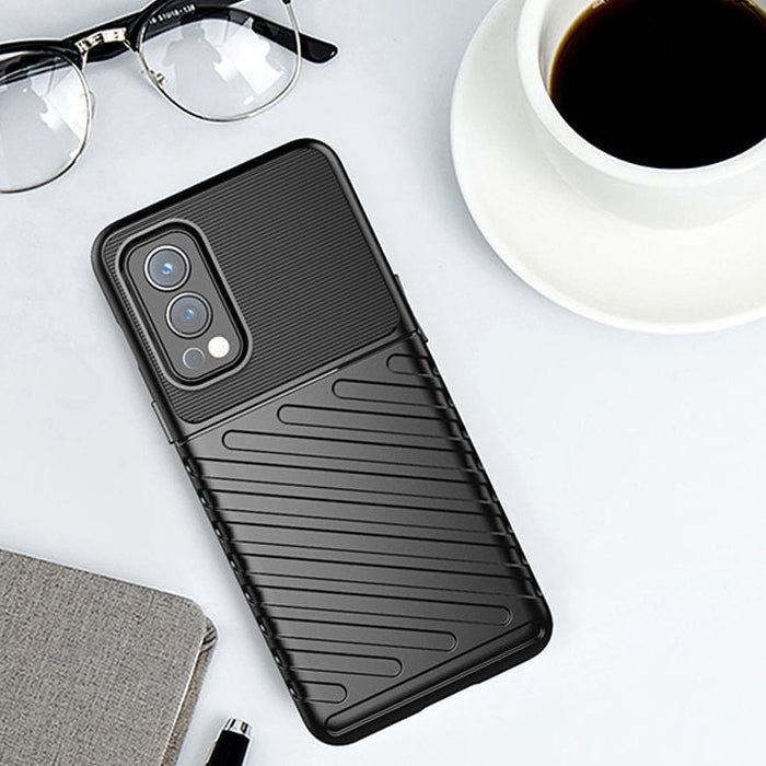 Гъвкав TPU кейс Thunder Case за OnePlus Nord 2 5G Черен