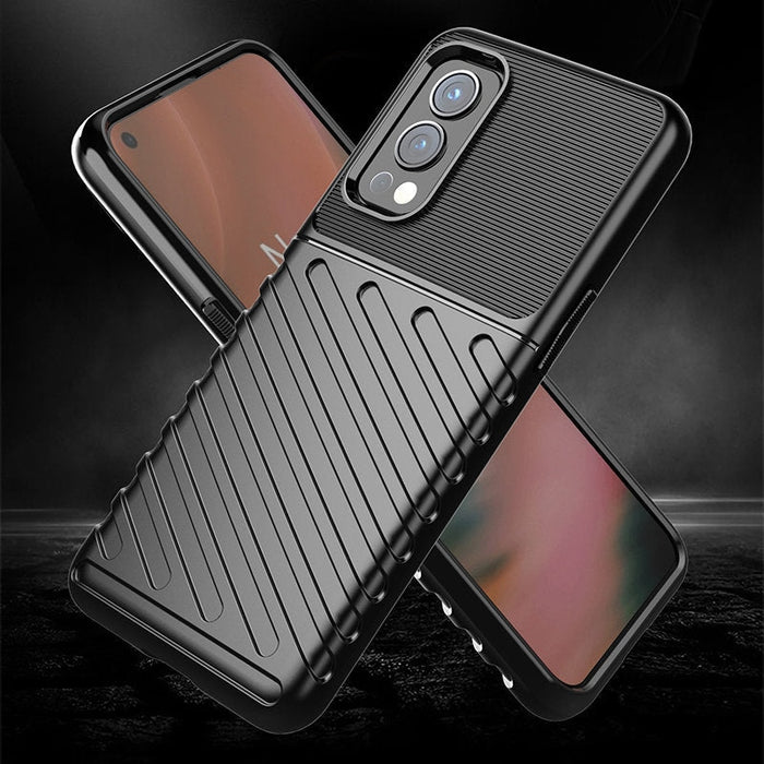 Гъвкав TPU кейс Thunder Case за OnePlus Nord 2 5G Черен