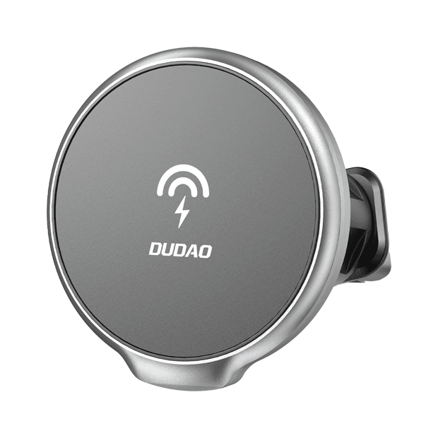 Поставка Dudao F13XS, за кола, безжично зареждане, 15W, Qi MagSafe съвместим, магнитна, за вентилационен отвор, черен
