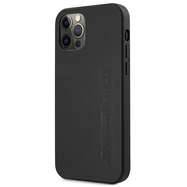 Кейс Mercedes AMG  за iPhone 12 Pro Max, 6.7", Черен
