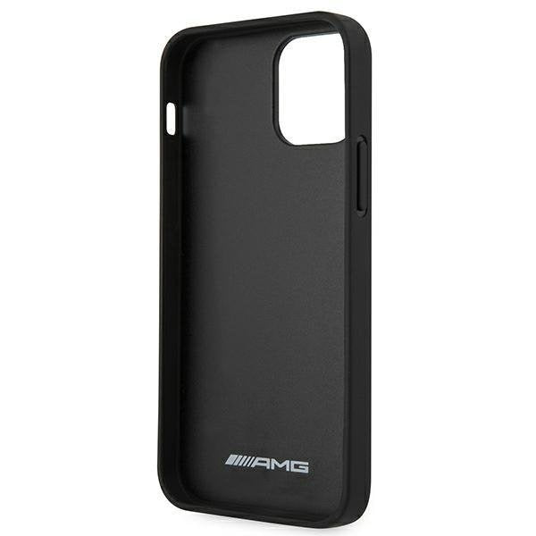 Кейс Mercedes AMG  за iPhone 12 Pro Max, 6.7", Черен