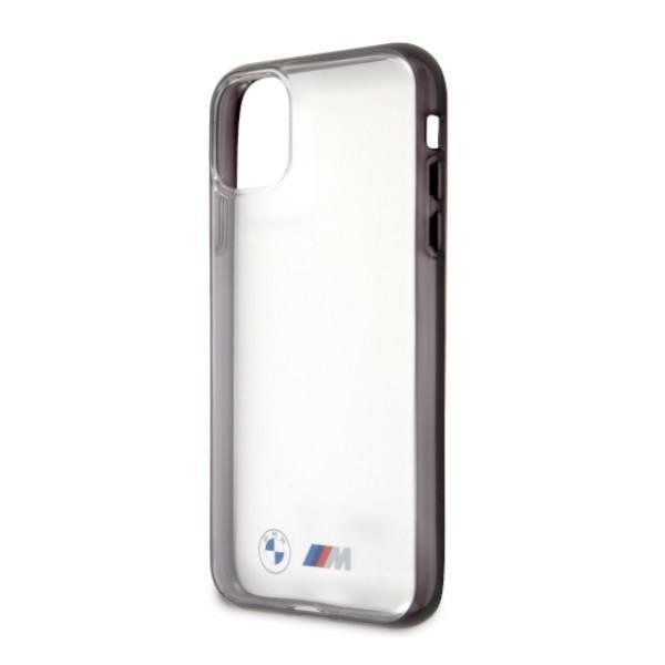 Калъф BMW BMHCN61MBTOK Sandblast, за Apple iPhone 11, прозрачен