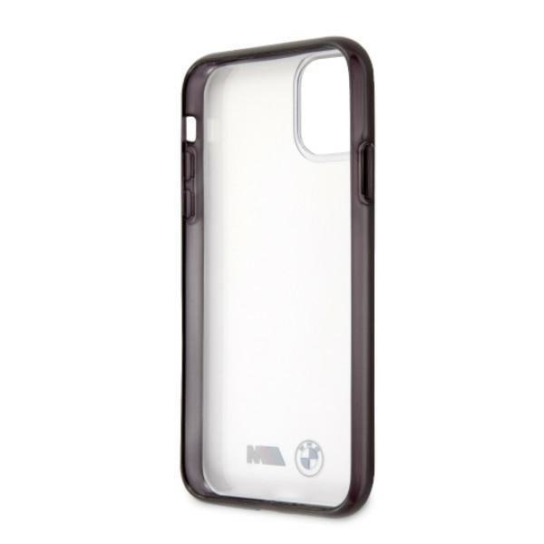Калъф BMW BMHCN61MBTOK Sandblast, за Apple iPhone 11, прозрачен