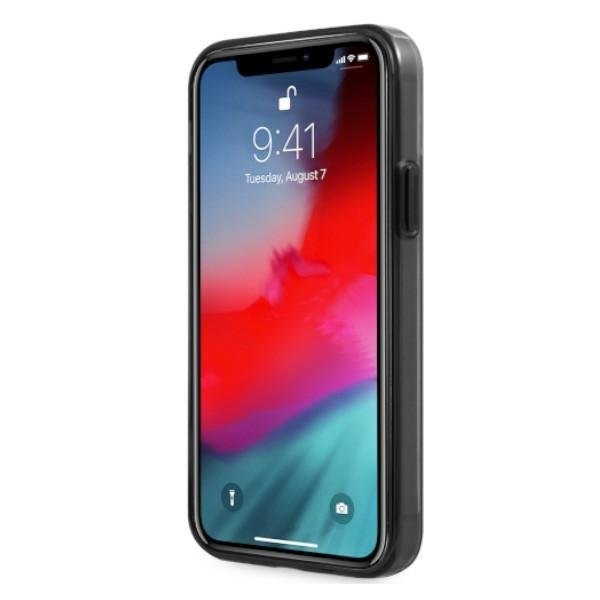 Калъф BMW BMHCP12LMBTOK Sandblast, за Apple iPhone 12 Pro Max, прозрачен