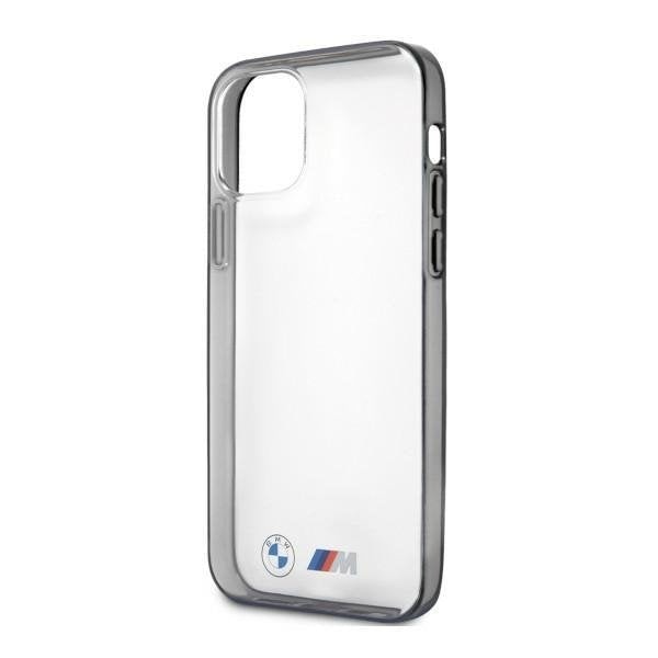 Калъф BMW BMHCP12LMBTOK Sandblast, за Apple iPhone 12 Pro Max, прозрачен