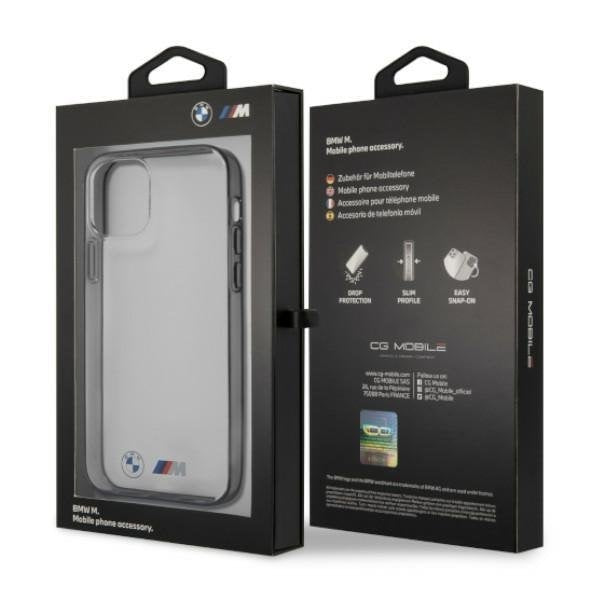 Калъф BMW BMHCP12MMBTOK Sandblast за Apple iPhone