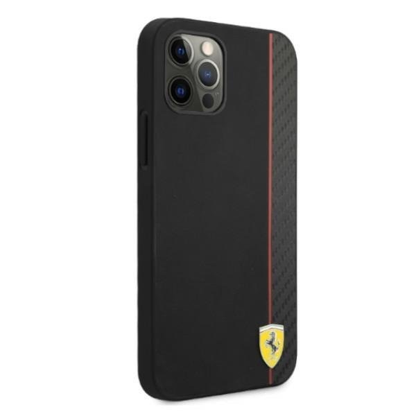 Kейс Ferrari за Apple iPhone 12 Pro Max 6.7’ Черен