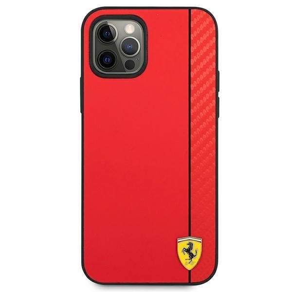 Kейс Ferrari за Apple iPhone 12 Pro Max 6.7’ Червен