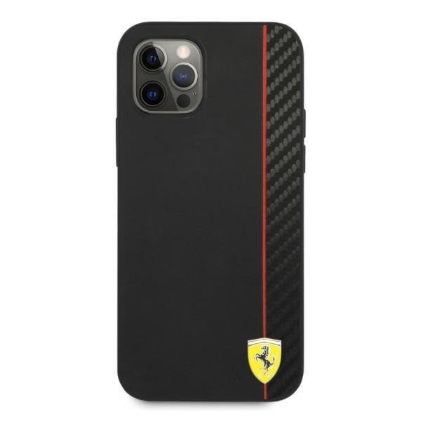Kейс Ferrari за Apple iPhone 12/12 Pro 6.1’ Черен