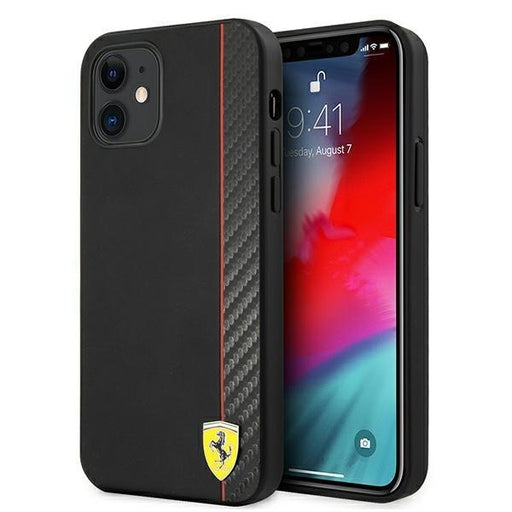 Kейс Ferrari за Apple iPhone 12 mini 5.4’ Черен