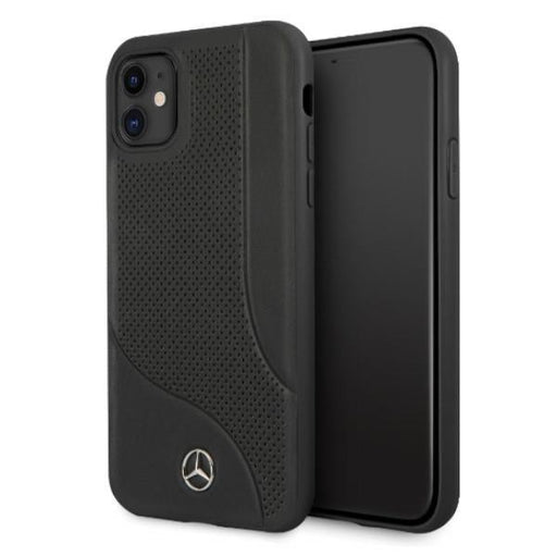 Кейс Mercedes Leather Perforated Area за Apple iPhone