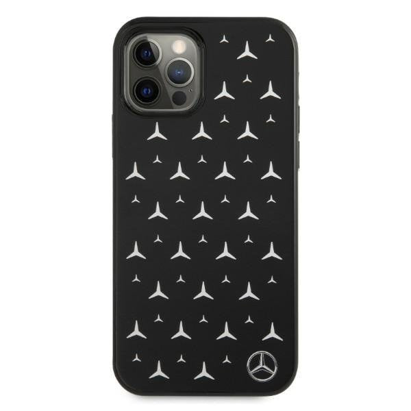 Кейс Mercedes Silver Stars Pattern за Apple iPhone 12
