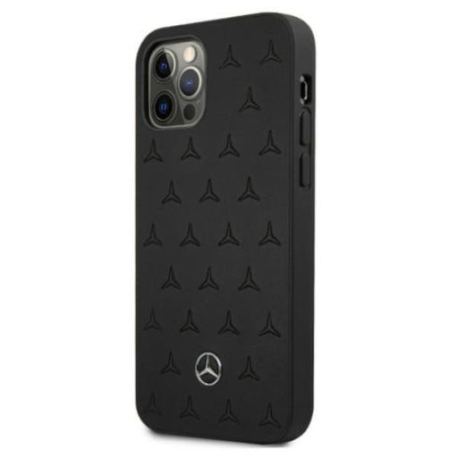 Кейс Mercedes Leather Stars Pattern за Apple iPhone