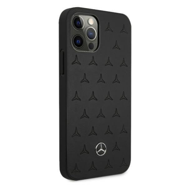 Кейс Mercedes Leather Stars Pattern за Apple iPhone