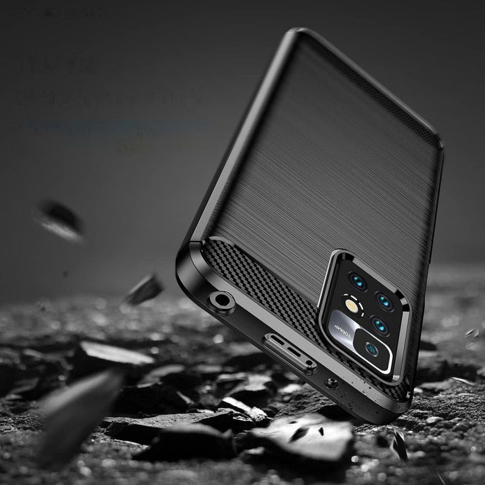 Кейс от TPU материал HQWear за Xiaomi Redmi 10, Черен