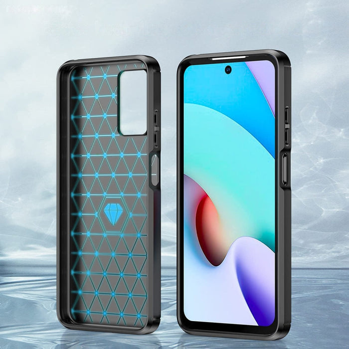 Кейс от TPU материал HQWear за Xiaomi Redmi 10, Черен