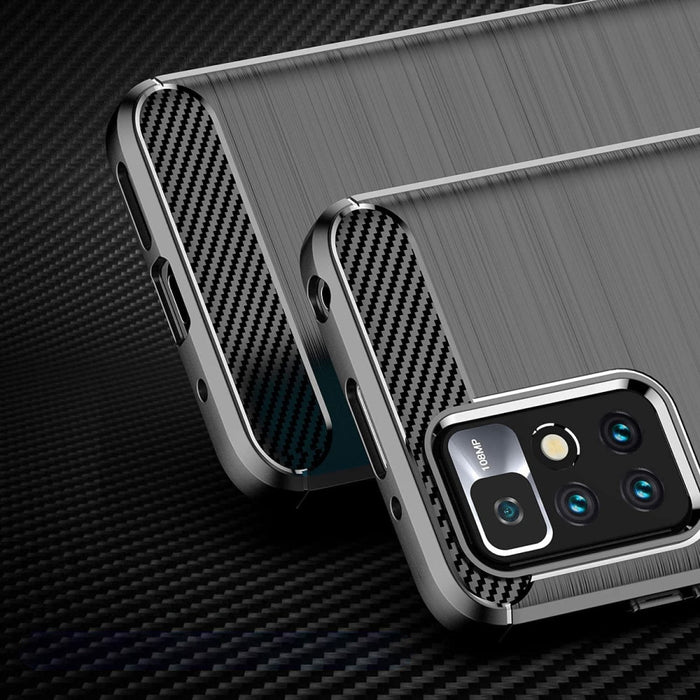 Кейс от TPU материал HQWear за Xiaomi Redmi 10, Черен