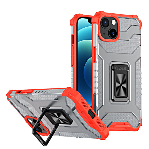 Калъф Crystal Ring Case Kickstand Tough Rugged за