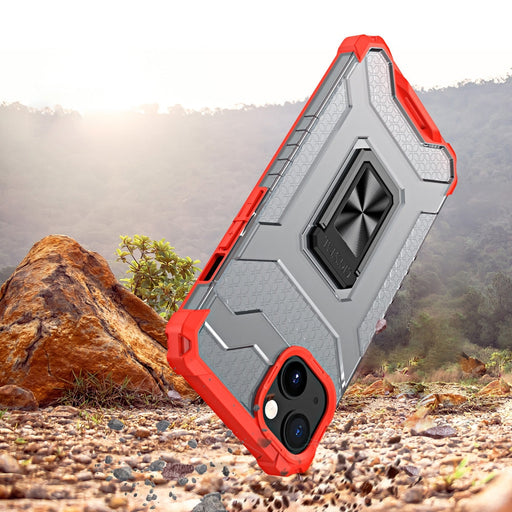 Калъф Crystal Ring Case Kickstand Tough Rugged за