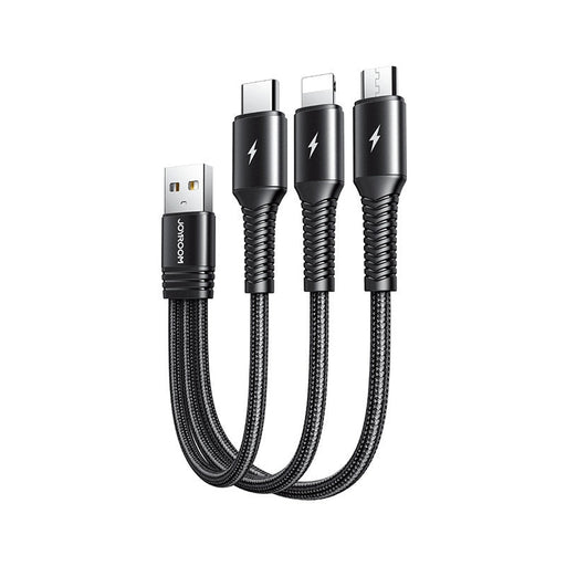 3в1 кабел за зареждане Joyroom short USB