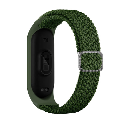 Каишка HQWear Strap Fabric Band за Xiaomi Mi 6 / 5 4 3 Green