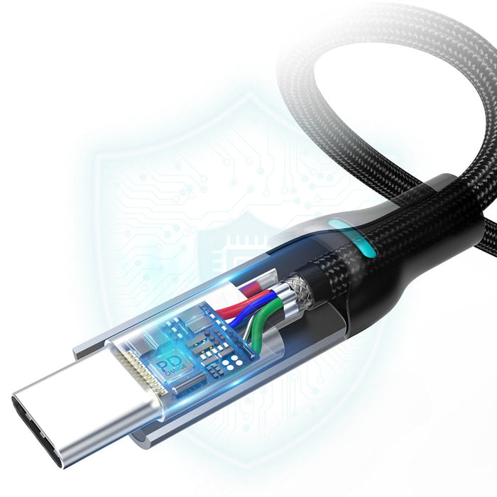 Кабел Choetech MIX00073 USB - C към Power Delivery
