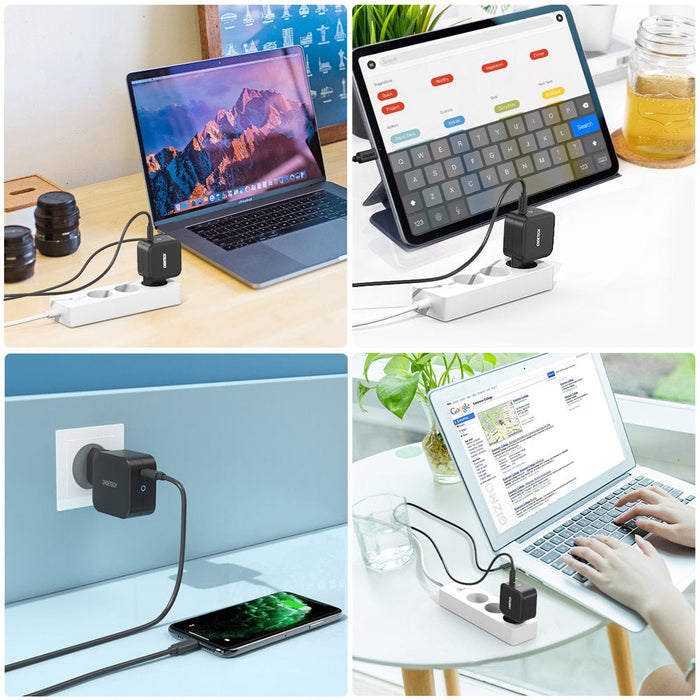 Мрежово зарядно Choetech Q6006 GaN USB - C