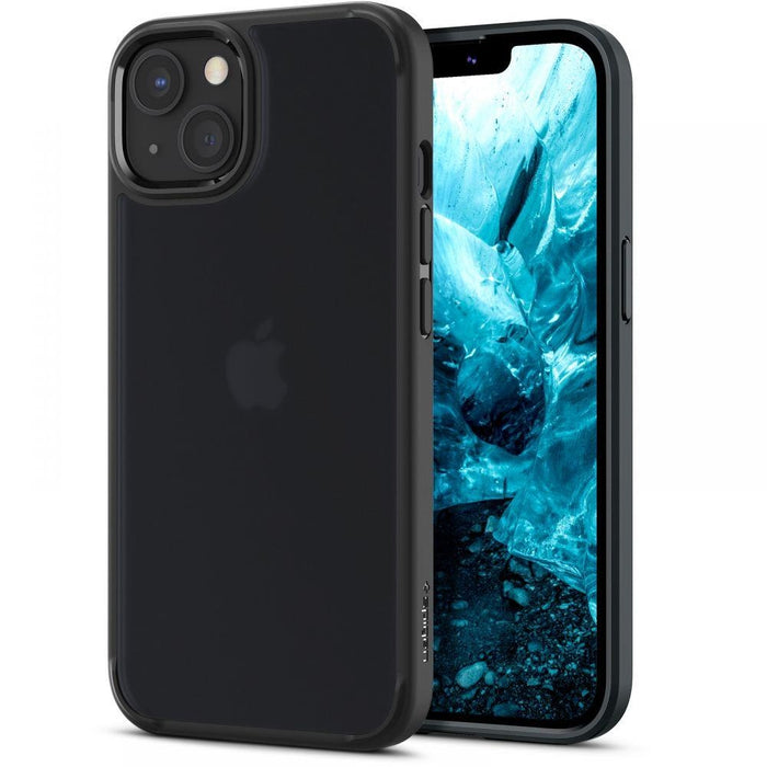 Калъф Spigen Ultra Hybrid за iPhone 13 Matte Frost Black