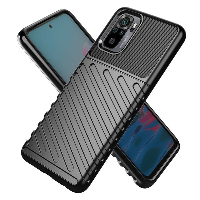 Гъвкав TPU кейс Thunder Case за Xiaomi Redmi 10 Черен