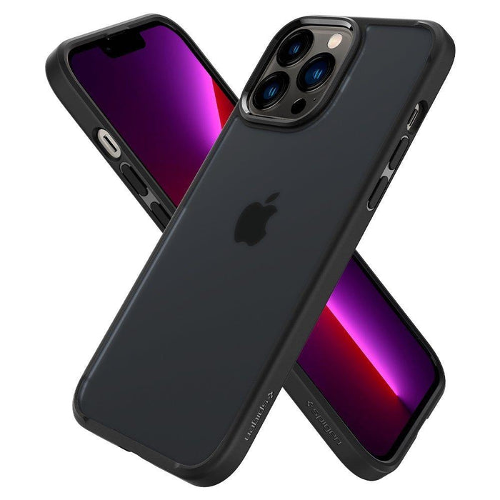 Калъф Spigen Ultra Hybrid за iPhone 13 Pro Matte Frost Black