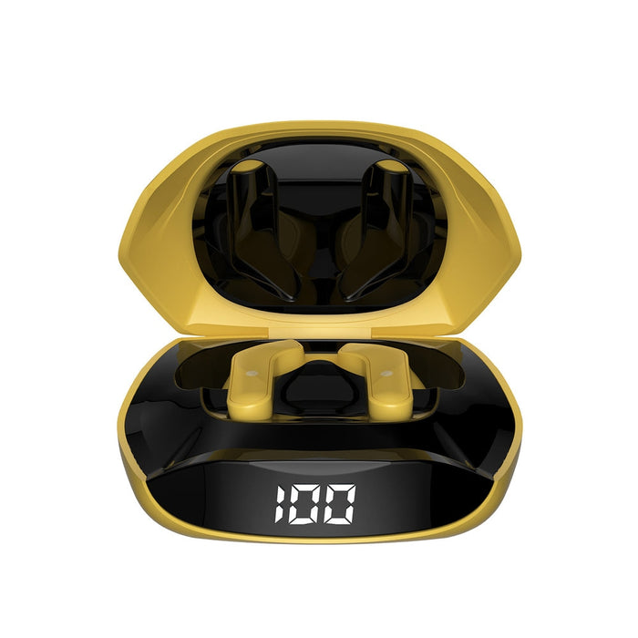 Безжични слушалки Dudao U16H TWS Bluetooth 5.2 жълт