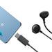 Слушалки Joyroom JR - EC03 с кабел USB - C конектор черен