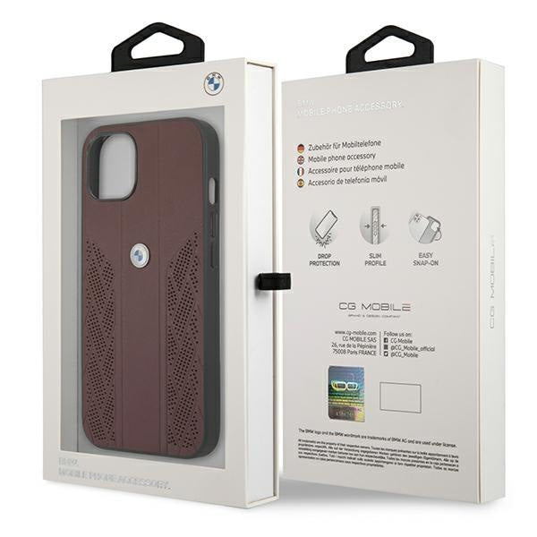 Калъф BMW BMHCP13SRSPPR Leather Curve Perforate за