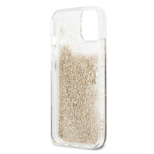 Калъф Guess Apple iPhone 13 Mini Big 4G Liquid Glitter