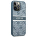 Кейс Guess Stripe за Apple iPhone 13 Pro Max Син