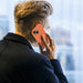 Калъф Dux Ducis Yolo от TPU и кожа за iPhone 13 mini оранжев