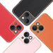 Калъф Dux Ducis Yolo от TPU и кожа за iPhone 13 mini оранжев