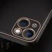 Калъф Dux Ducis Yolo от TPU и кожа за iPhone 13 mini оранжев