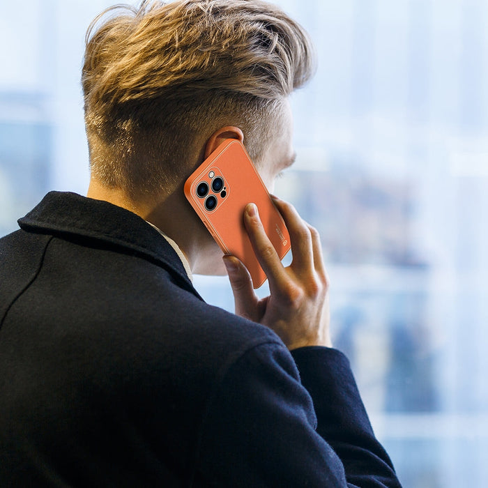 Калъф Dux Ducis Yolo от TPU и кожа за iPhone